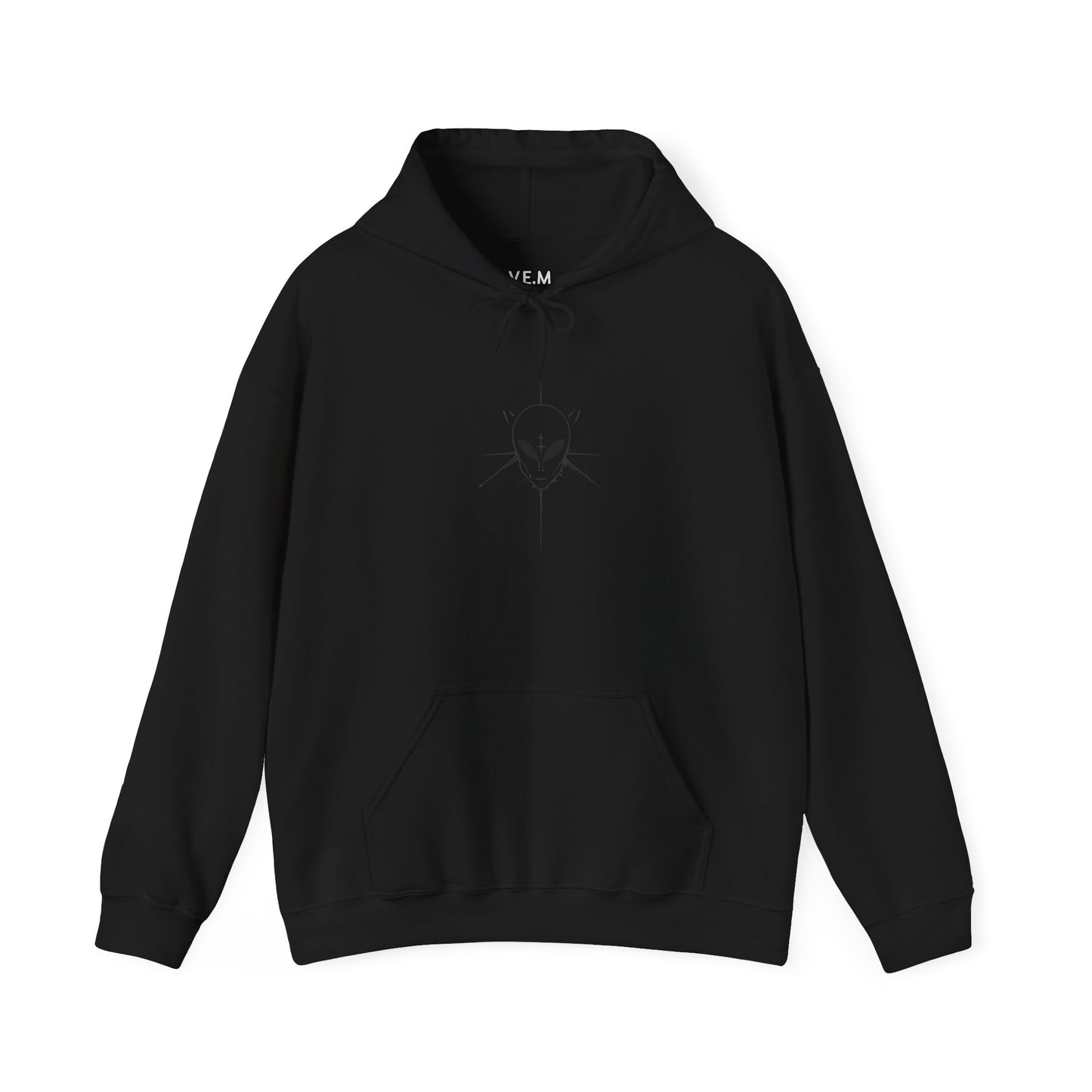 Alien Head Logo Hoodie - Unisex Sweatshirt for V E M LLC Fans