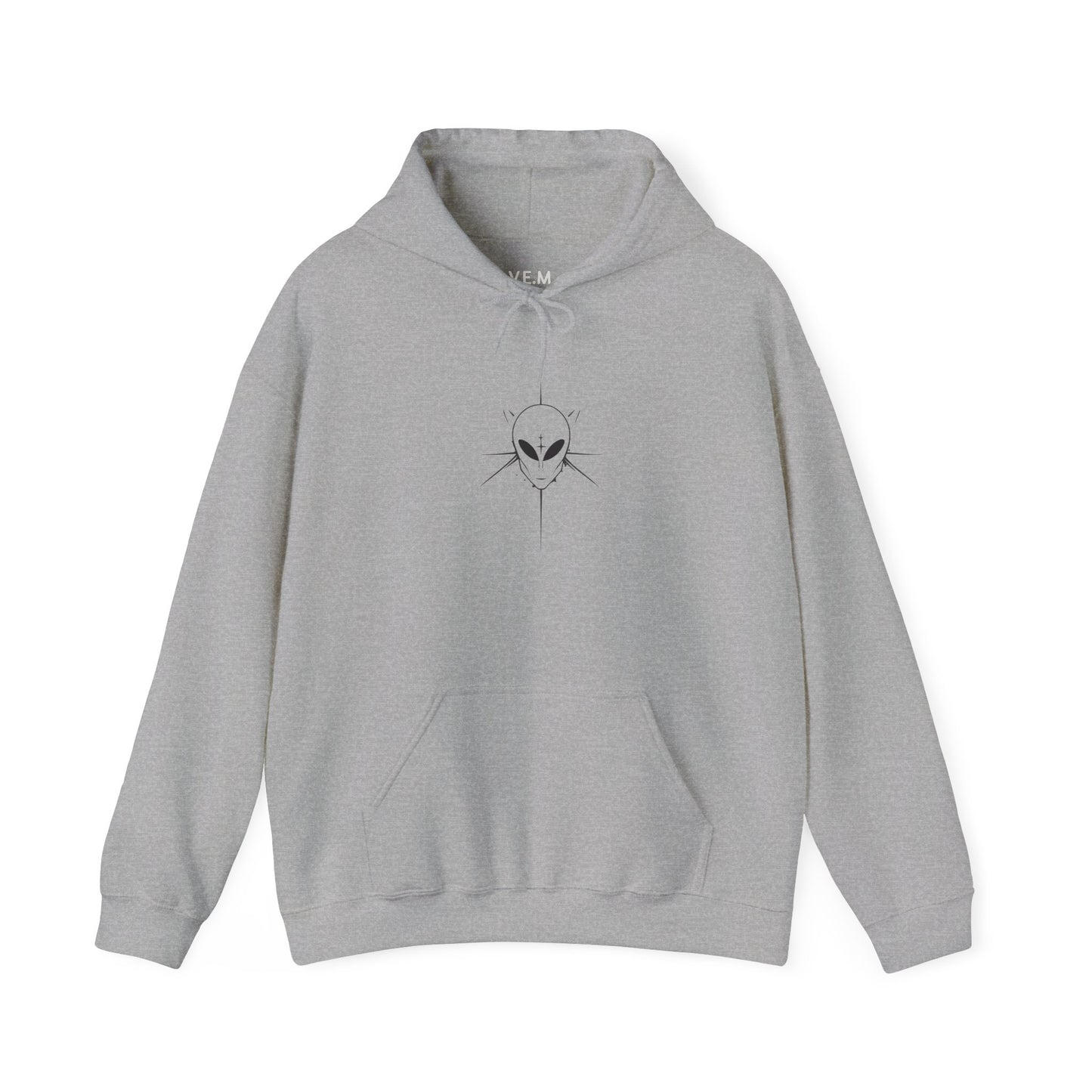 Alien Head Logo Hoodie - Unisex Sweatshirt for V E M LLC Fans