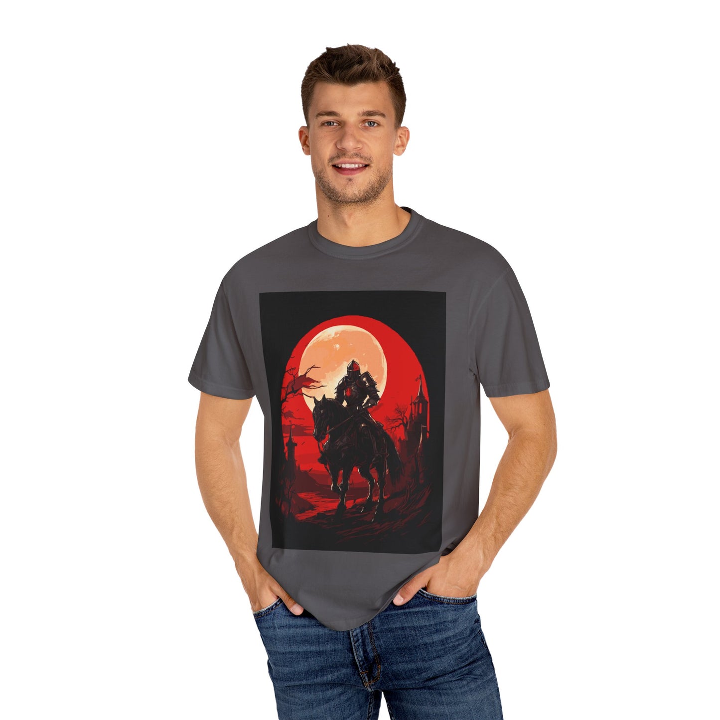 Knight Riding Horse Unisex T-shirt