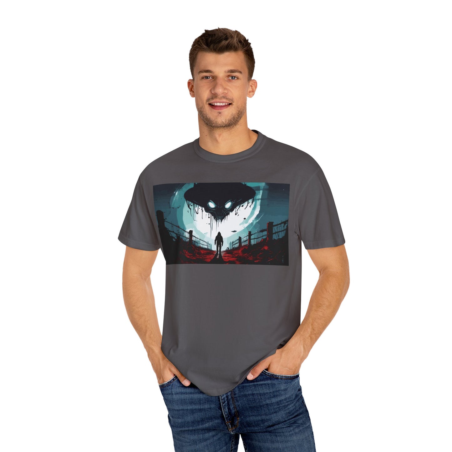 Alien Spaceship Unisex T-shirt