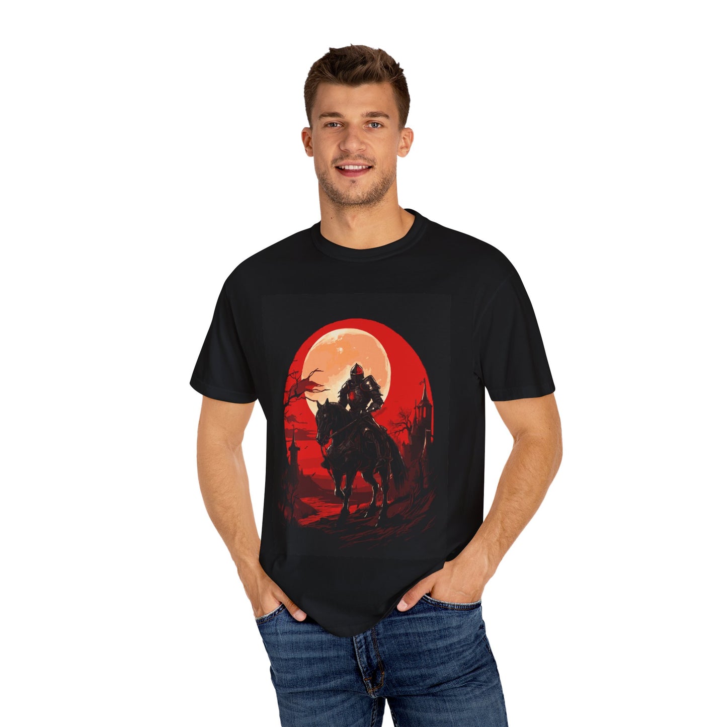 Knight Riding Horse Unisex T-shirt